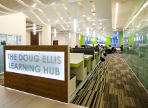 Medical School Foyer & Barnes Library